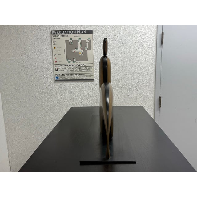 Robert Holmes "Seated" Medium Sculpture, Signed + Numbered For Sale - Image 4 of 12