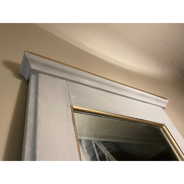 French Louis Sieze Style Narrow Mirror, 19th Century For Sale - Image 4 of 9