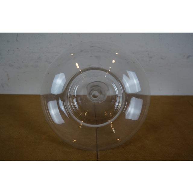 Vintage Christofle Crystal Wine Bottle Decanter Vase For Sale - Image 9 of 12