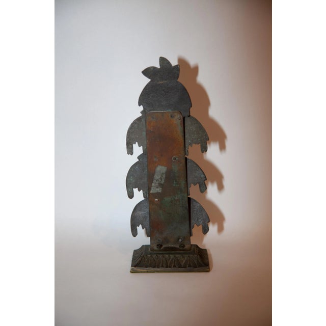 Bronze 19th Century English Bronze Letter/Calling Card Rack For Sale - Image 8 of 10