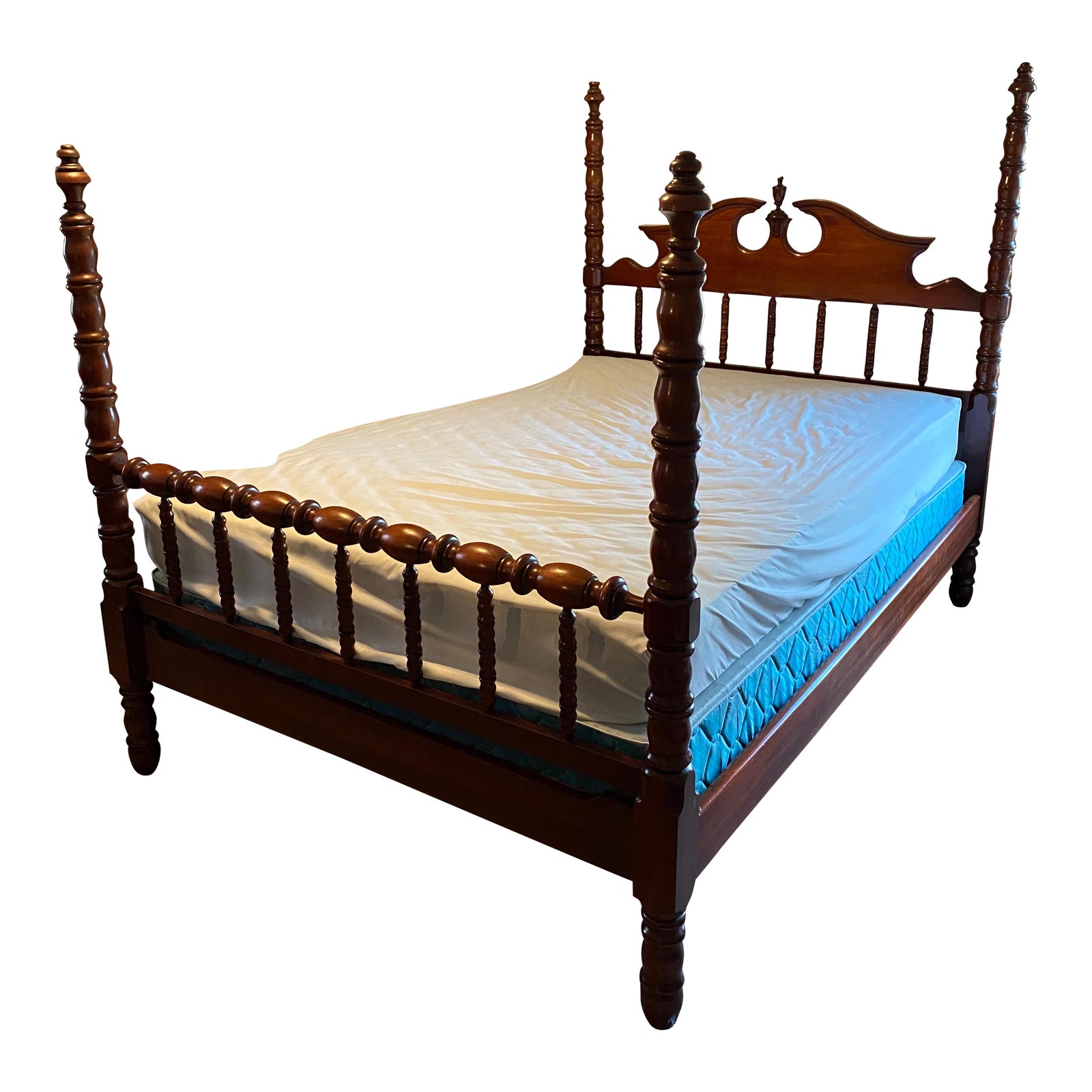 1940s Davis Cabinets Lillian Russell Cherrywood Bedframe ...