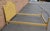 Light Yellow Vintage Regency Style Full Size Bedframe Attributed to Lexington Furniture For Sale In Washington DC - Image 6 of 8