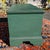 Wood 19th Century American New England Pine Blanket Chest in Old Green Paint For Sale - Image 7 of 18