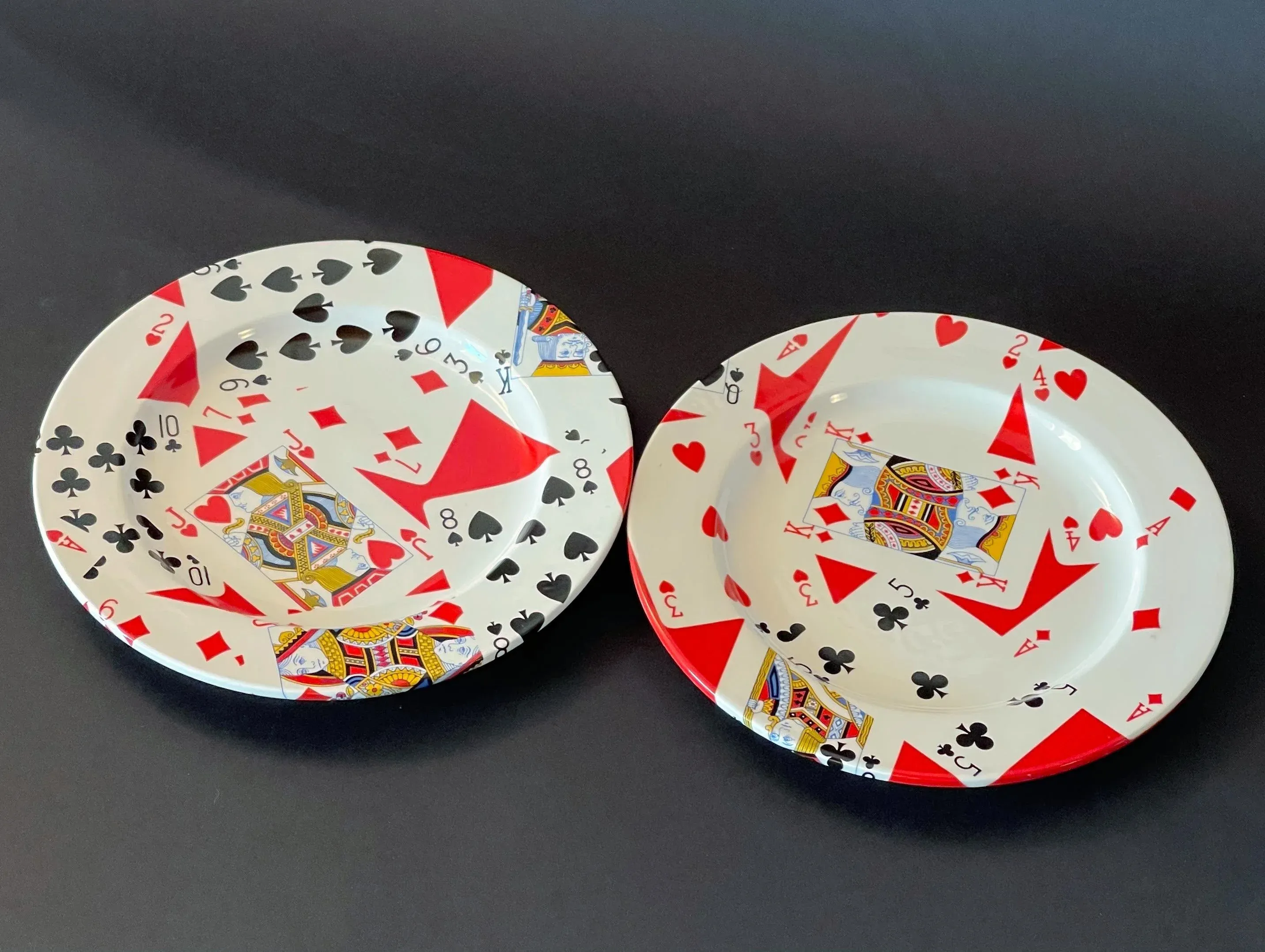 GUCCI Set of 2 Card Plates | Chairish