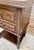 Wood French Nightstands in Carved Walnut Two Drawers and Shelf, Set of 2 For Sale - Image 7 of 11