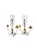 1970s Vintage Brass and Marble Candelabras with Crystal Prisms, 1970s, Set of 2 For Sale - Image 5 of 6