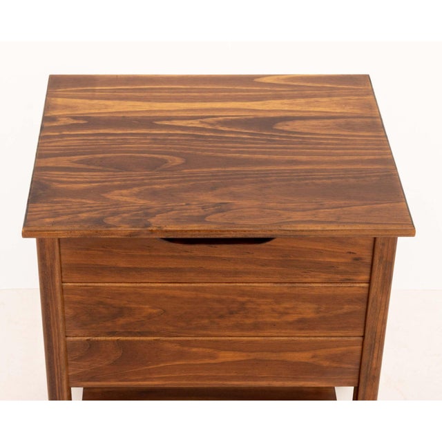 Modern Teak Lift-Top Liquor Chests, Pair For Sale - Image 11 of 12