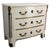 Mid-Century Louis XVI French White Chest of Drawers in Elm & Bronze, 1960s For Sale - Image 15 of 15