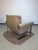 Milo Baughman 1970s Mid Century Chrome Flat Bar Tufted Chair For Sale - Image 4 of 12