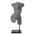 Premium Handcrafted Iron Washer Female Torso Sculpture | 37" | One of a Kind For Sale