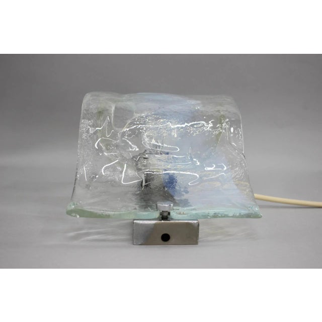 Murano Glass Wall Light, Italy, 1970s For Sale - Image 6 of 13