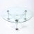 Mid-Century Modern Polished Chrome & Glass Cocktail with Spherical Detailing For Sale - Image 11 of 13