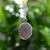 Late 19th Century Victorian Sterling Silver Mizpah Hand Engraved Locket For Sale - Image 11 of 12