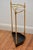 Vintage Demi Lune Umbrella Stand in Brass, 1940 For Sale - Image 3 of 11