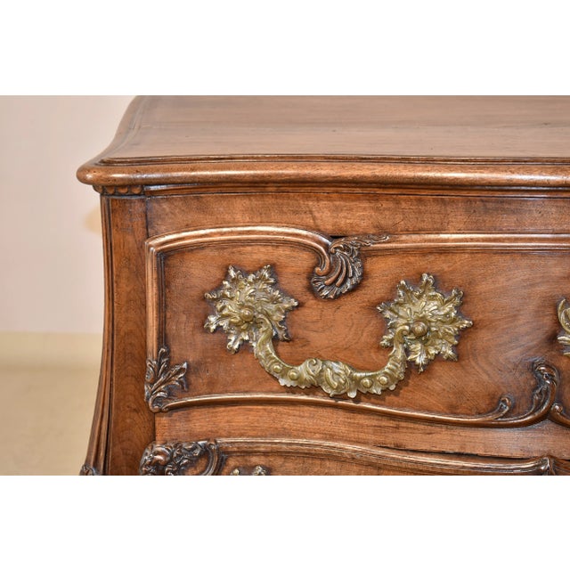 18th Century Louis XV Walnut Commode For Sale - Image 12 of 13