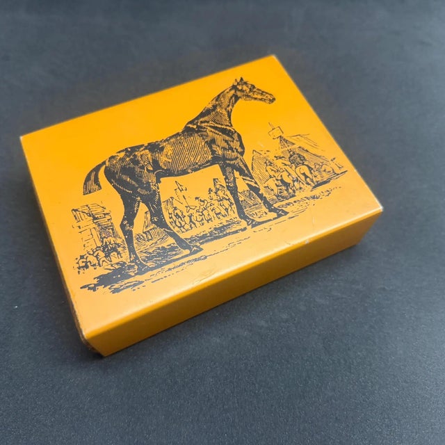 1960 Mid-Century Modern Metal and Wood Italian Box For Sale - Image 4 of 9