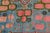 Textile Antique Bidjar Area Rug With Medallion in Soft Rose and Cerulean Blue 4x5 For Sale - Image 7 of 9