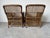 Vintage Palecek President’s State Stick Rattan Lounge Chairs – Pair For Sale In Miami - Image 6 of 18