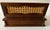 20th C. Mid-Century Modern Wooden Valet Jewelry Box With Woven Cane Top & Drawer For Sale - Image 9 of 18