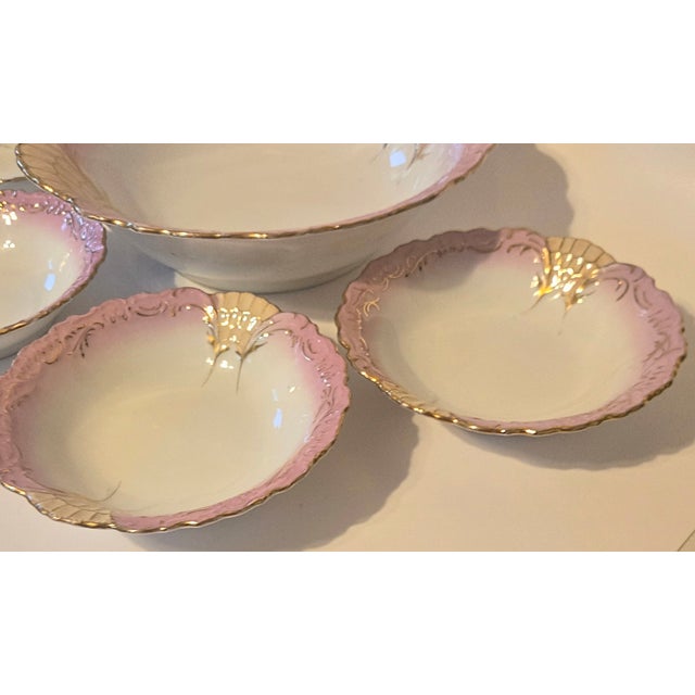 1920s Baroque Bowls- Set of Five For Sale - Image 10 of 11