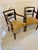 Antique George III Mahogany Desk Chairs, 1800s, Set of 2 For Sale - Image 3 of 15