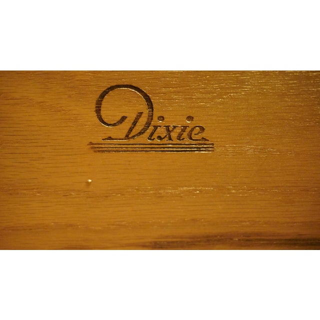 Wood Dixie Furniture Cream Painted Shabby Chic / Country French Style 32" Chest of Drawers 710-7 For Sale - Image 7 of 12