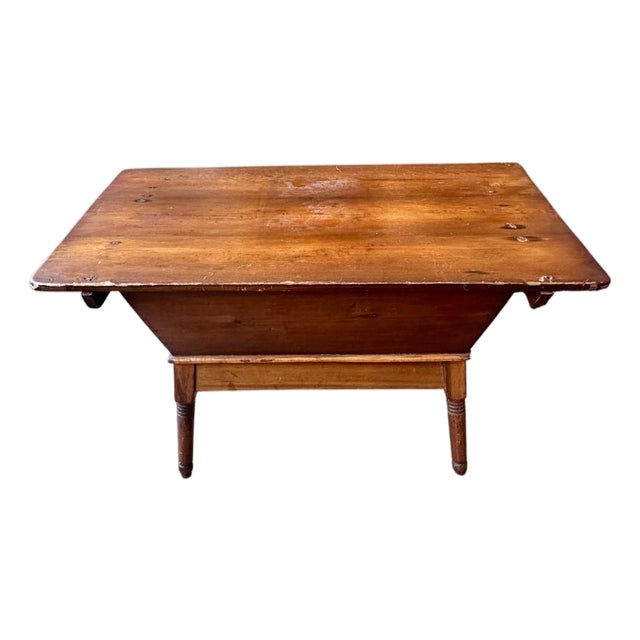 Late 19th Century Antique Dough Box Side Table For Sale