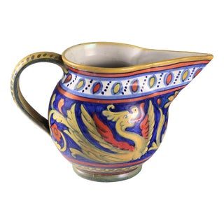 Alberto Rubboli Gualdo Tadino Maiolica Pourer For Sale