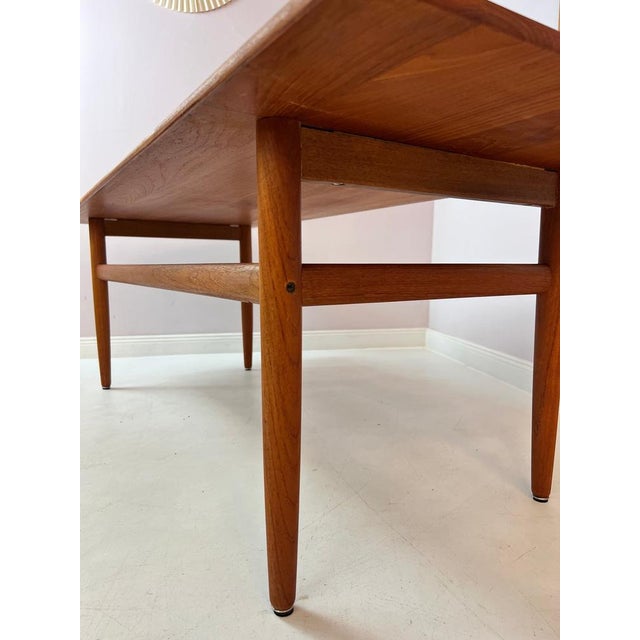 Teak Coffee Table by Niels Bach For Sale - Image 6 of 11