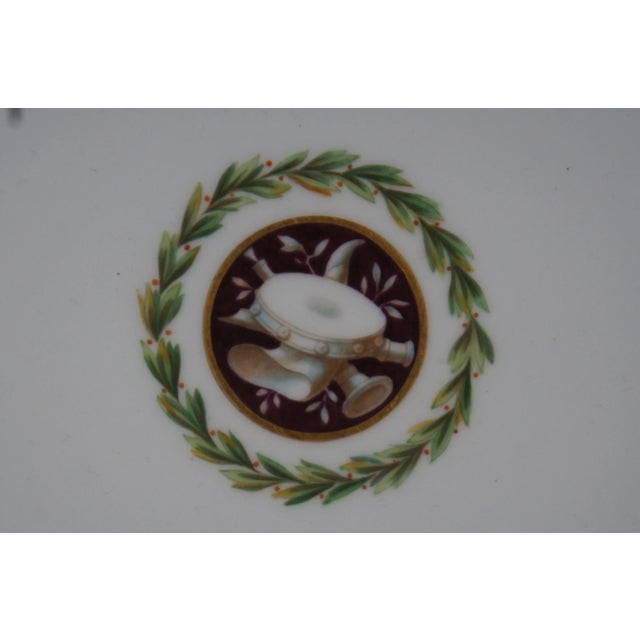 Late 19th Century Antique 1862 Minton International Exhibition Jeweled Turquoise Plates- Set of 2 For Sale - Image 4 of 13