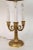Louis XVI Style Bronze Bouillotte Lamp With Tole Shade For Sale - Image 4 of 12