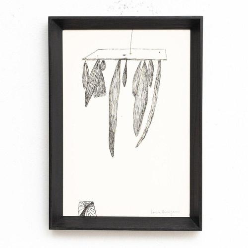 After Louise Bourgeois, Inner Life, Black and White Lithograph, 1985, Framed For Sale - Image 9 of 9