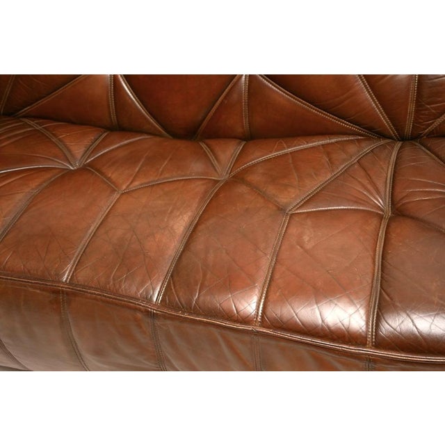 Vintage Moroccan Ottoman Sofa in Leather by Noé Duchaufour-Lawrance for Ligne Roset, 1990 For Sale - Image 15 of 18