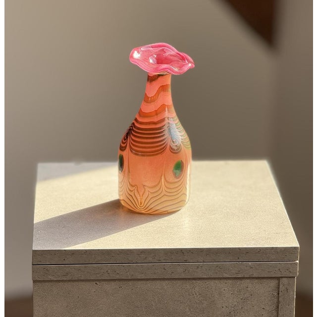 Glass Vase by Erwin Eisch, 1980s For Sale - Image 9 of 10