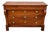 Empire Style Chest of Drawers with Cross Handle in Walnut, 19th Century For Sale