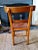 Mid 19th Century Antique 19th Century Children's Maple Chair With Rush Seat For Sale - Image 5 of 7