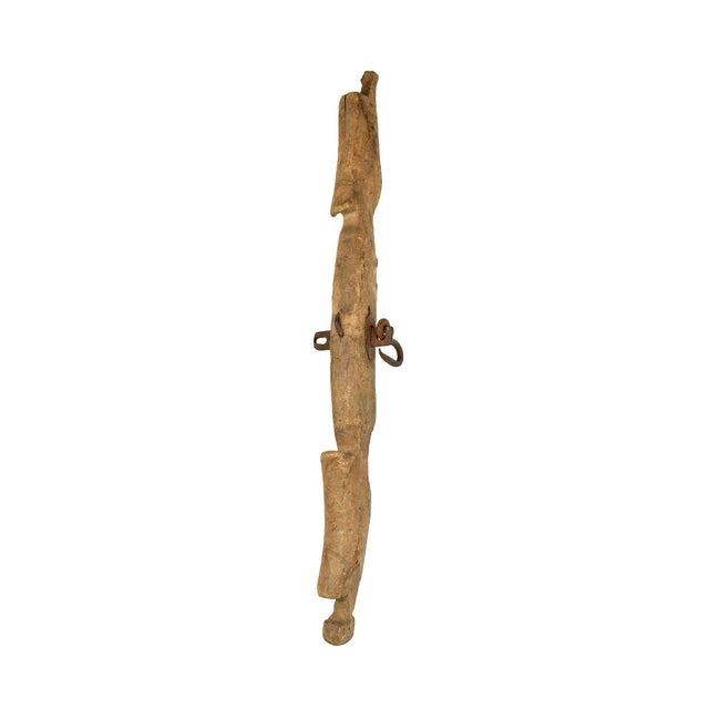 Early 20th Century Early 20th Century Mandinka Wood Oxen Tool Mali For Sale - Image 5 of 5