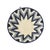 Early 20th Century Sisal Handwoven Blue and White Star Basket Eswatini 7inch For Sale In Denver - Image 6 of 7