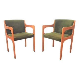 Vintage Scandinavian Style Armchairs, 1960s, Set of 2 For Sale