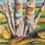 1950s Oil on Board Painting of Bitch Trees For Sale - Image 4 of 10