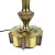 1950s 1950s Large Brass Neoclassical Table Lamp With Shade For Sale - Image 5 of 12