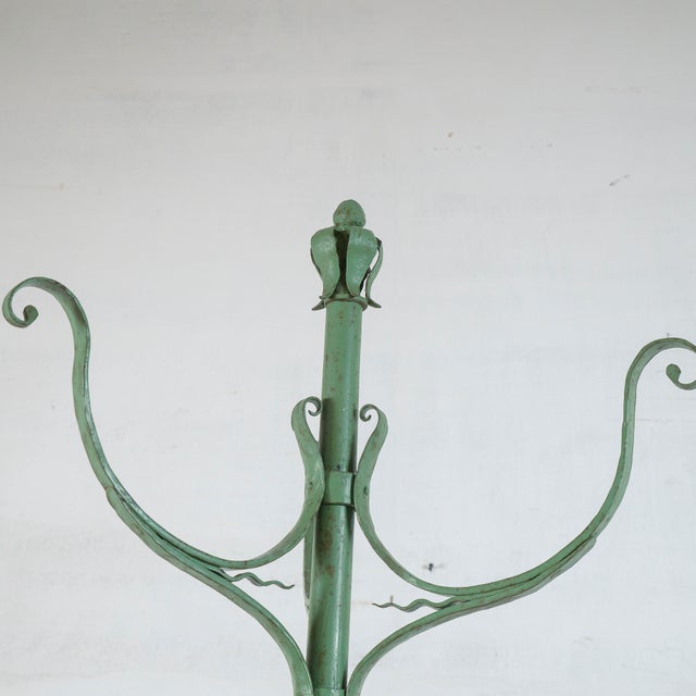 20th Century Painted Metal Coat Rack For Sale - Image 10 of 18