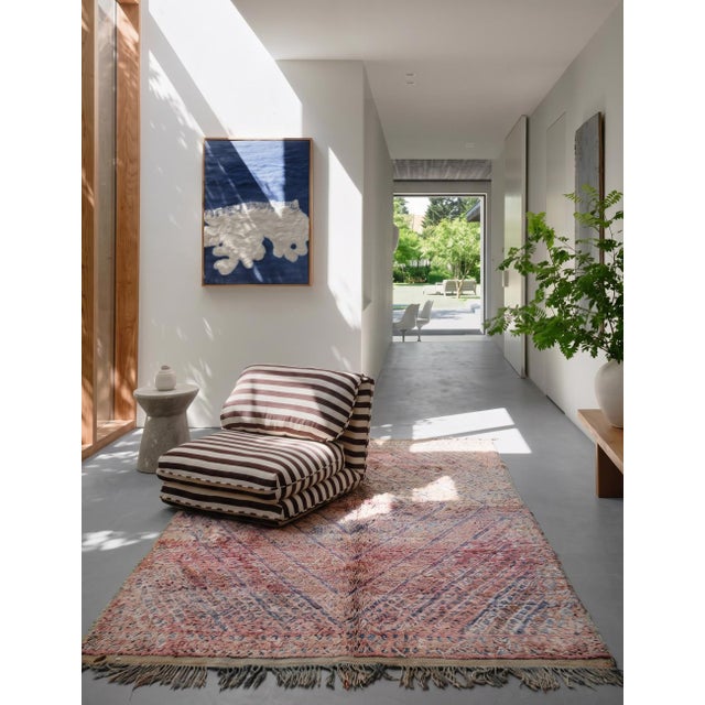 Mid-Century Modern Vintage Beni M'Guild Rug - 10 X 6.2 Ft For Sale - Image 3 of 6