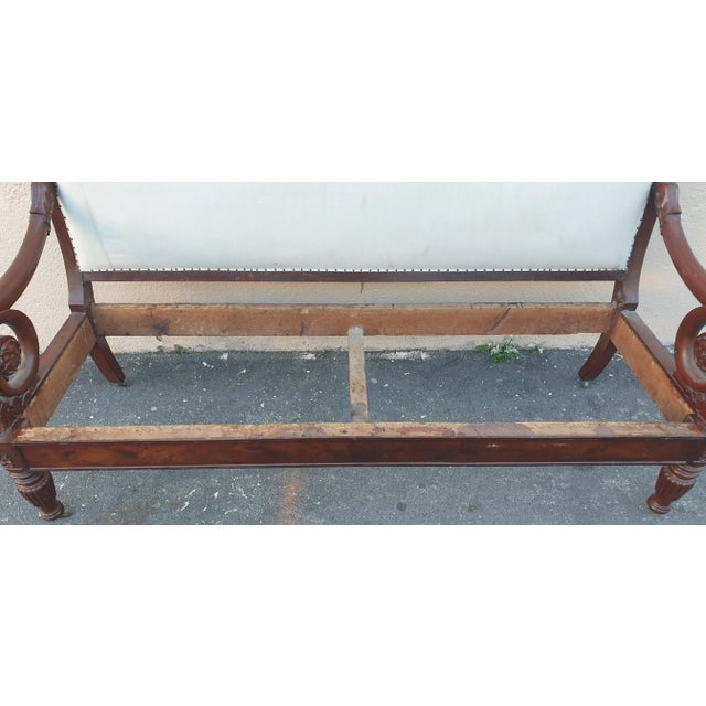 19th Century Mahogany Sofa For Sale - Image 18 of 18