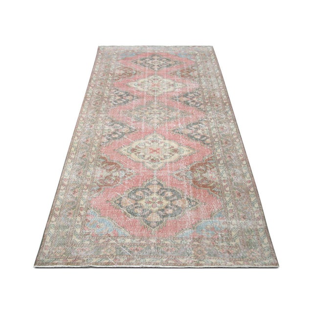 1960s Turkish Oushak Rug For Sale In Los Angeles - Image 6 of 6