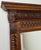 Antique French Oak Wall Mirror wirh Carved Frame For Sale - Image 3 of 14
