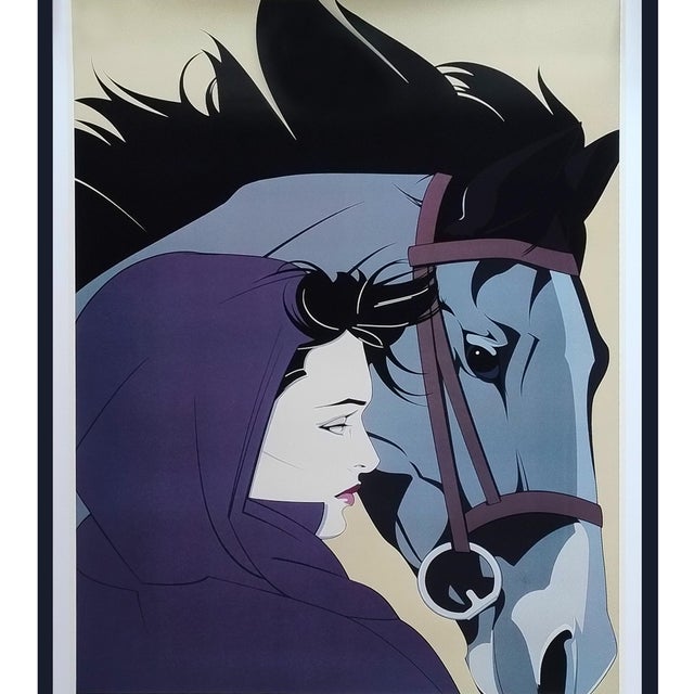 1990s (1993) original gorgeous patrick nagel poster “commemorative #13” this poster is in excellent condition and so rare....