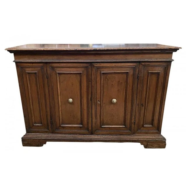 Wood Italian 18th Century Credenza For Sale - Image 7 of 12