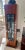 1940s Art Deco Mahogany Lighted Column, French Rod Iron Frosted Glass and Mahogany Wood Lighted Pedestal For Sale - Image 11 of 12