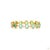 Metal 2.67 Carat Round Brilliant Cut Diamond Emerald Gold Bracelet For Sale - Image 7 of 9